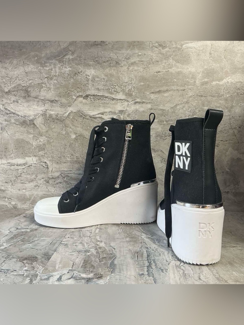 DKNY Bax Wedge Sneaker Women - Picture 7 of 8